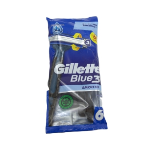 Skuvekļi Gillette Blue 3 Smooth 6gab.