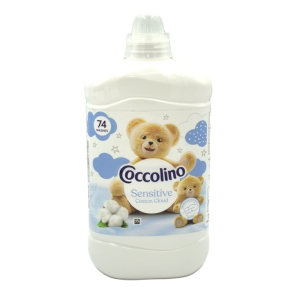 Auduma mīkstinātājs Coccolino 1.702L/74mazg.reizēm(Sensitive Cotton Cloud)