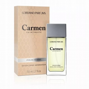Tual.ūdens 50ml sievie&scaron;u Gordano parfums(Carmen)