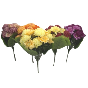 Zieds dekoratīvais(pu&scaron;ķis)-Gerberas un Krizantēmas 40cm (18)