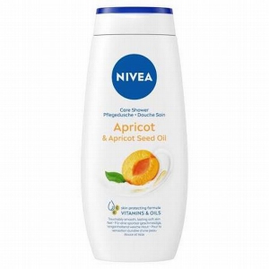 Du&scaron;as želeja NIVEA 250ml Women Peach& Apricot seed oil
