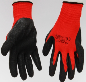 Cimdi darba ar gum pārklājumu